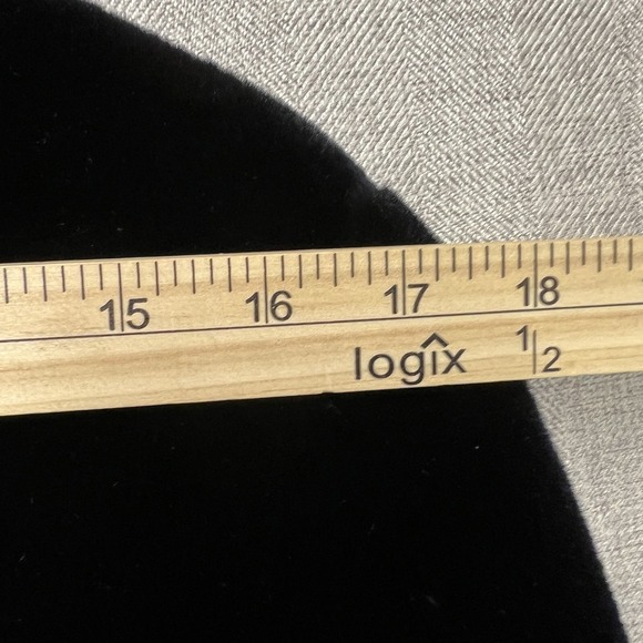 Borgazia Career Originals Vintage Faux Fur Coat Womens 10 Black Belted READ - Picture 15 of 16